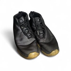 Stylish Black and Gold Men's Shoes